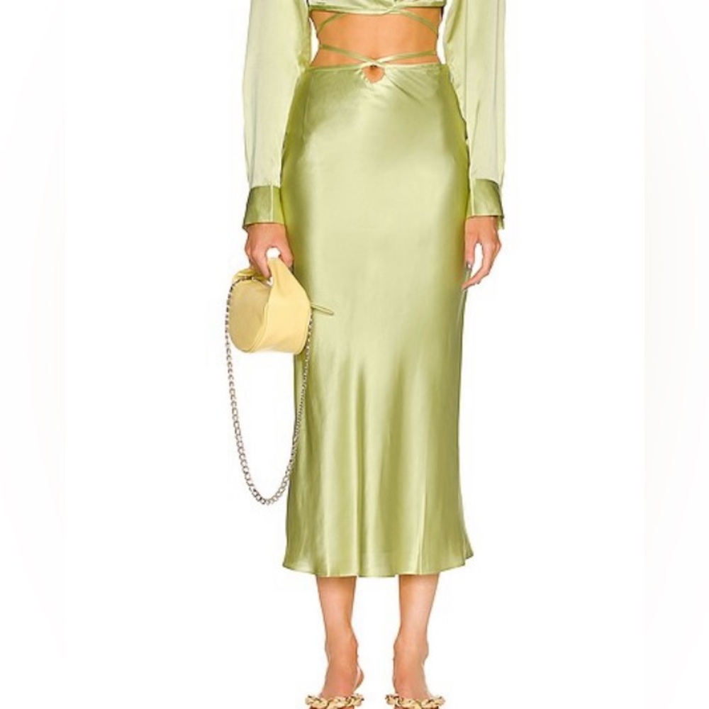 NWT - SILK - Loophole Bias Tie Skirt